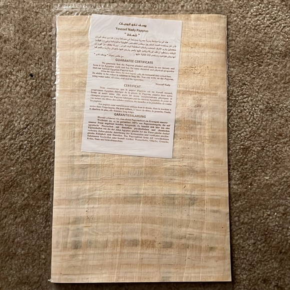 Egyptian papyrus art. Made in Egypt! - Picture 3 of 3